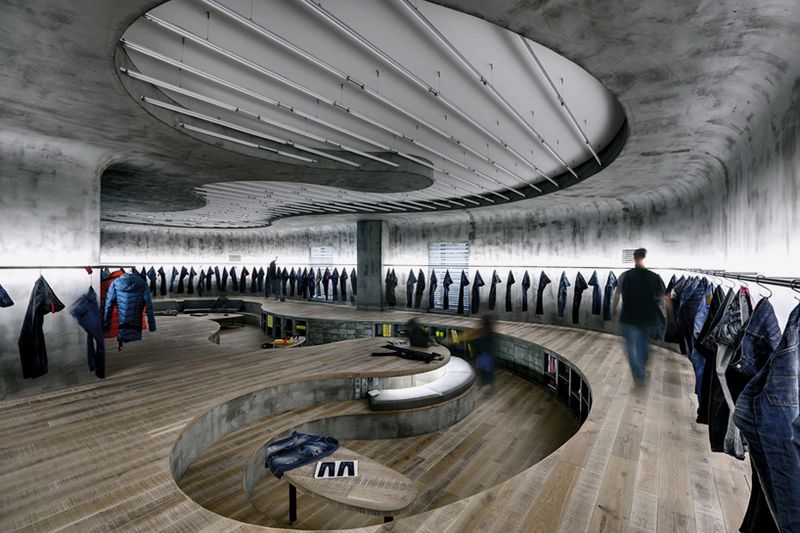 image: zemberek shapes istanbul denim R & D studio with cur... by availableviridian