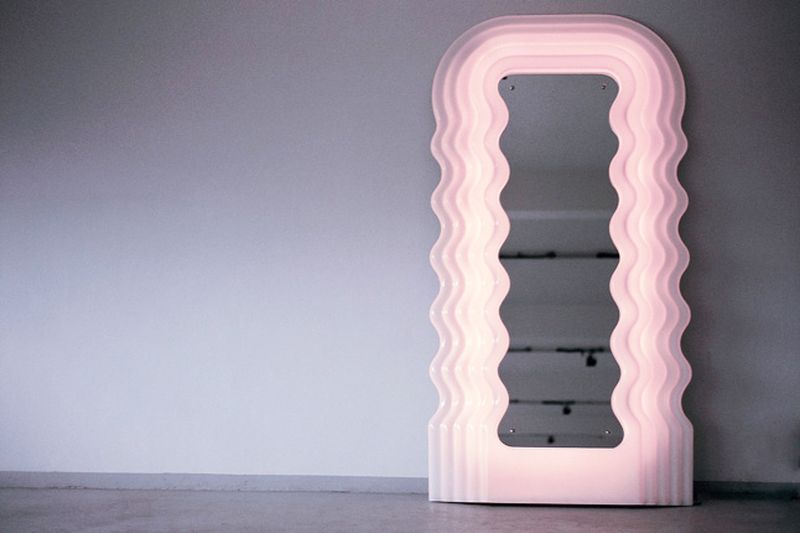image: 'Ultrafragola' mirror, Ettore Scottsass, 1970 by martinvazquez