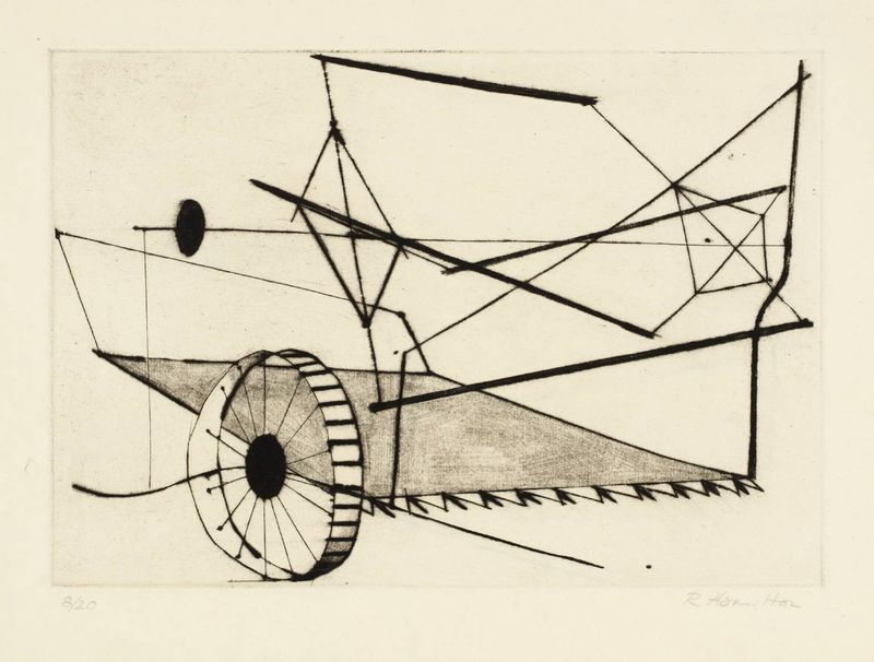 image: 'Reaper (h)' by Richard Hamilton by davidzimmerman