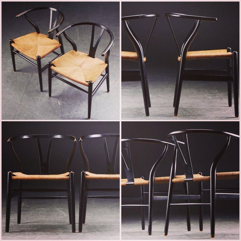 image: CH-24 Wishbone chair, by Hans J. Wegner, 1950. by nosyparker