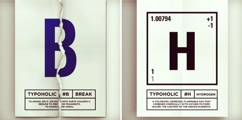 image: #typoholic: A different alphabet – Fubiz™ by guillermovazquez