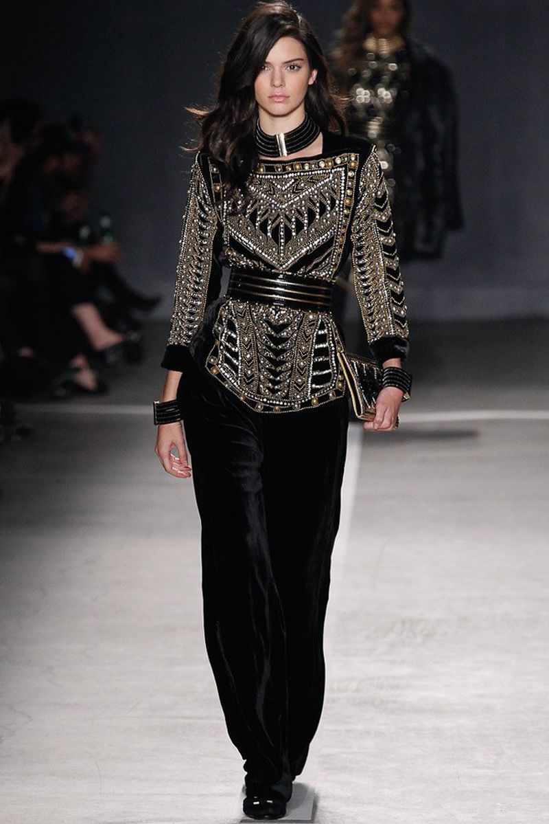 image: Balmain H&M 2015 Fall/Winter Runway Show by julieta_sin_romeo