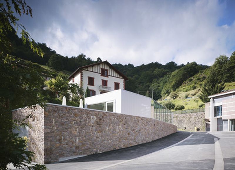 image: Mining museum by V2S contrasts a traditional stone w... by waryamaranth