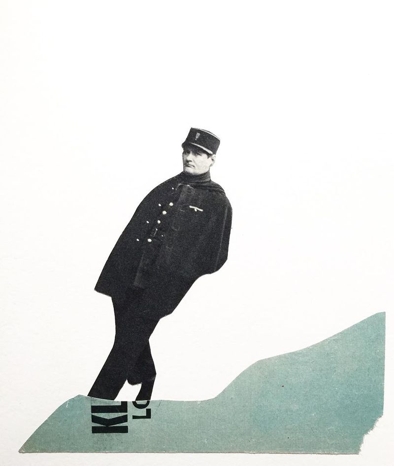 image: Keep on walking / Analog collage on...#collageart #collage_guild #cutandpaste #analogcollage #minimalistart #collagecollectiveco #handcutpaper #taidekollaasi #taide #collageoftheday #photography #analogcollagecommune #surrealart #finnishartist #c_e by vintageart_originals