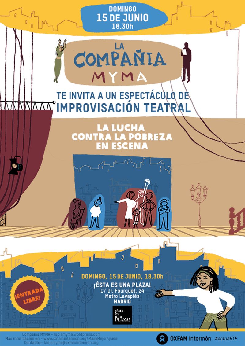 image: ESPECTÁCULO DE IMPROVISACIÓN TEATRAL SOBRE COOPERACIÓN by IntermonOxfam