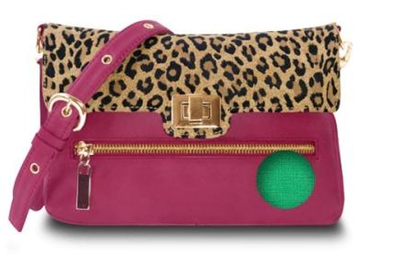 image: Pink and print bag - Ude Unik by i-blame-coco