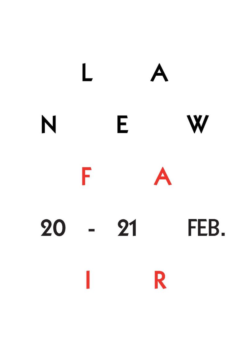 image: LA NEW FAIR - 20 y 21 DE FEBRERO DE 2014 by lanewgallery