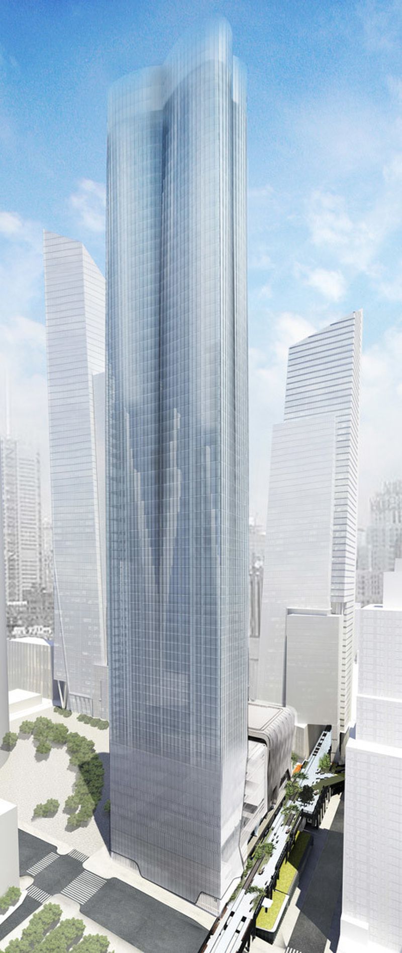 image: First residential tower underway at Hudson Yards by hallowedbronze