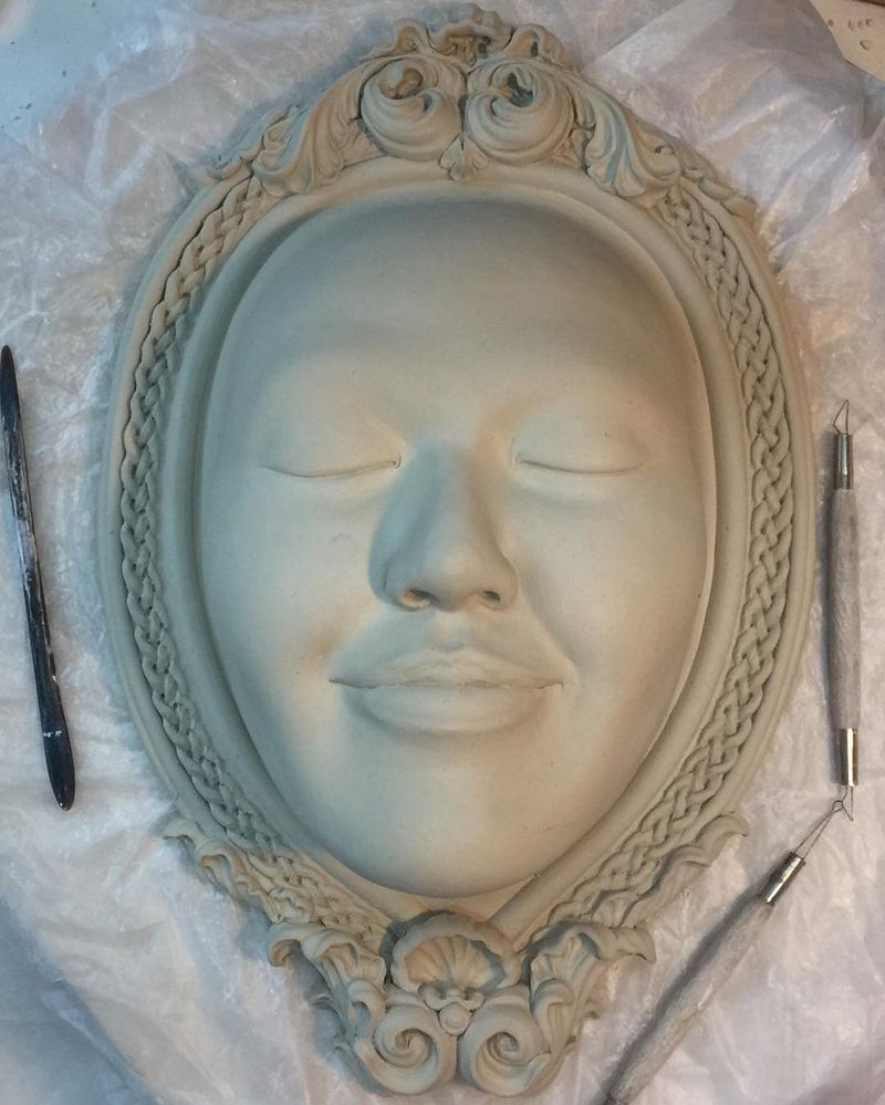 image: With passion, I don't need a clock telling me the time. I fell in love with this piece from the very beginning. It worths a million in my heart.Lucid Dream Series II -...In.........Johnson...#JohnsonTsang #ceramics #sculpture #arts1 by johnsontsang