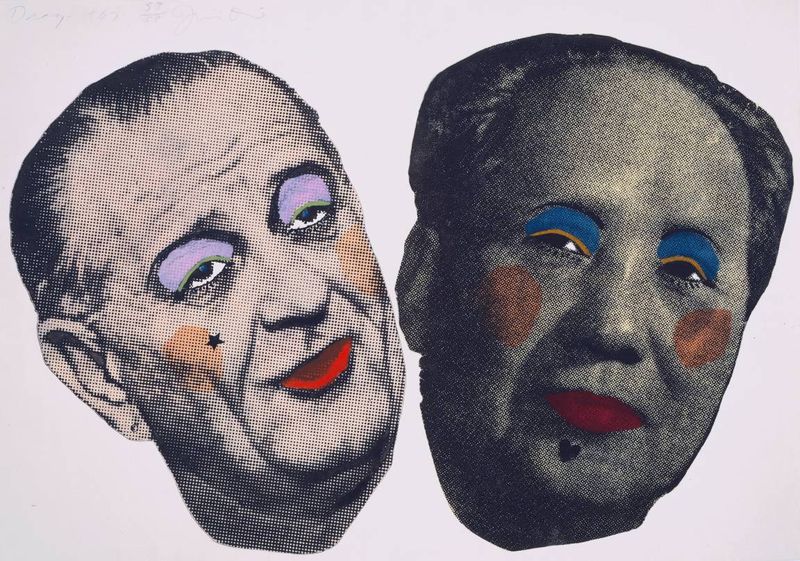 image: 'Drag - Johnson and Mao' by Jim Dine by davidzimmerman