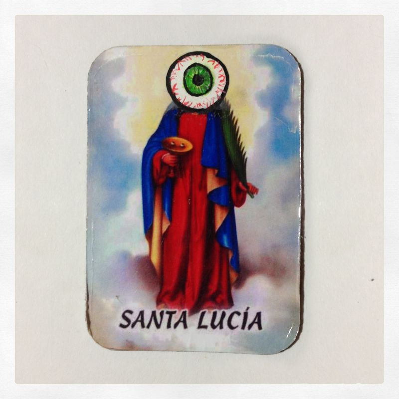 image: SANTA LUCÍA · STREET ART MAGNET BY MAPYDH by mapydh