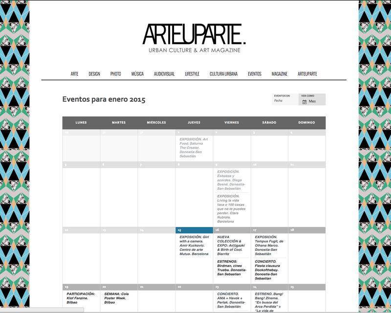 image: AGENDA ENERO. NUEVO! by arteuparte