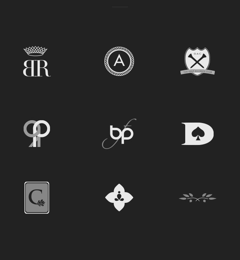 image: B&W Logos by hospitablesalmon