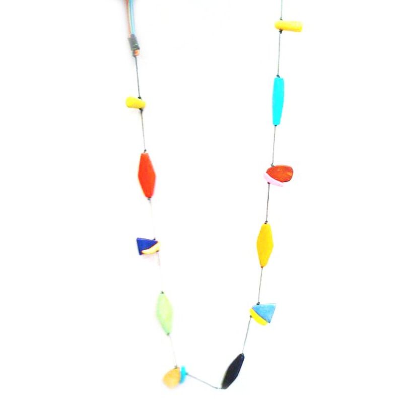 image: Collar de cuentas de madera - TARA by IntermonOxfam
