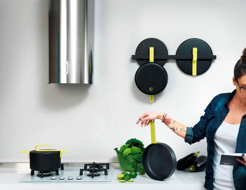 image: karim rashid: hook cookware collection for TVS by victoriakratoch