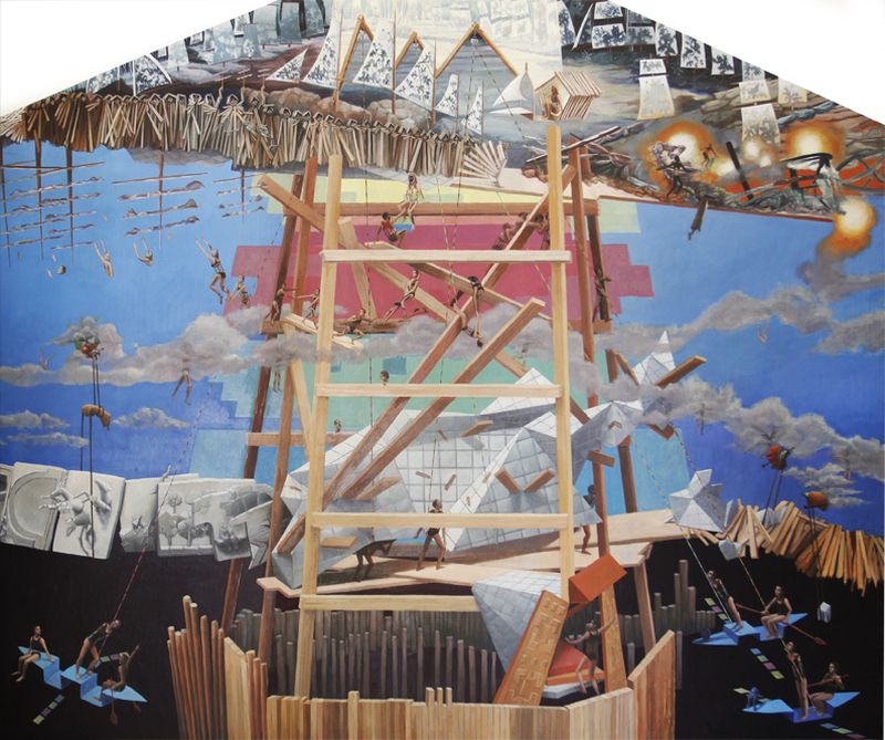 image: "Itinerancias Espirituales" Simón Arrebola 16/4 - 30/5 by lanewgallery