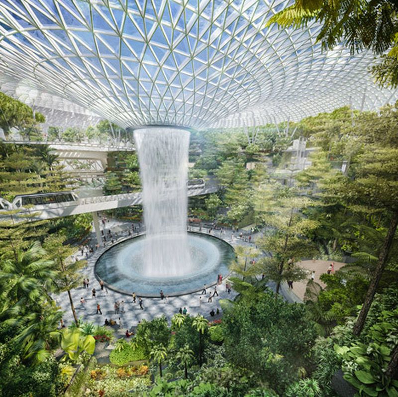 image: Moshe Safdie's huge greenhouse for Singapore's Chang... by waryamaranth