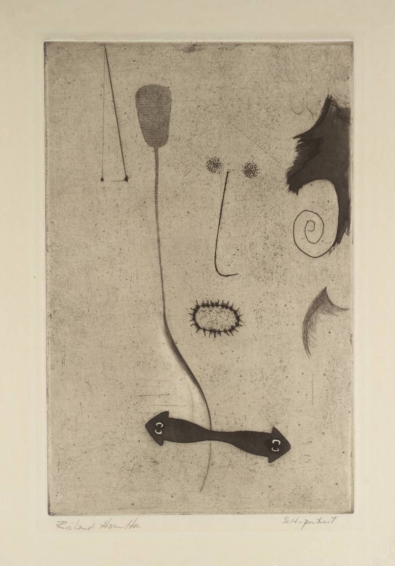 image: 'Self-portrait' by Richard Hamilton by davidzimmerman