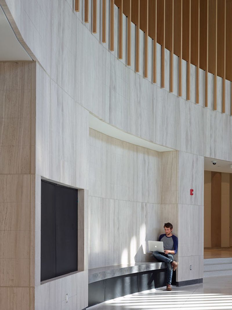 image: Courtyard becomes rotunda inside Toronto university ... by waryamaranth