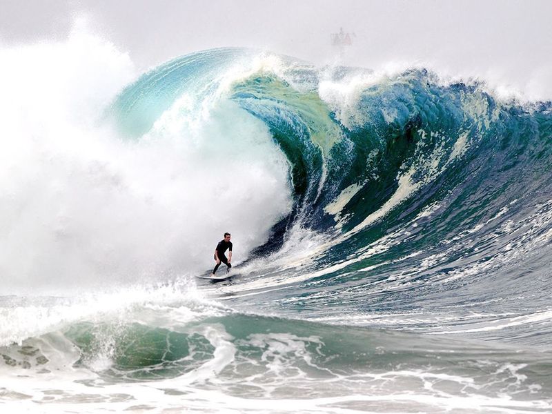 image: Surfing the Wedge, California by samysocial