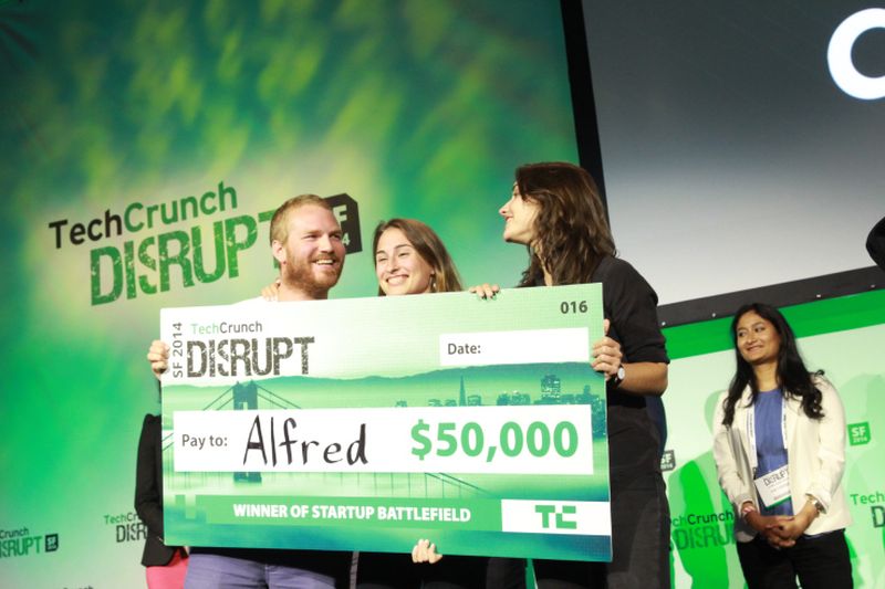 image: And The Winner Of TechCrunch Disrupt SF 2014 Is…Alfred! by greedygop