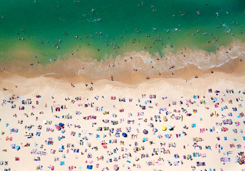 image: a la plage, a la piscine: aerial beach photographs b... by andreagenova