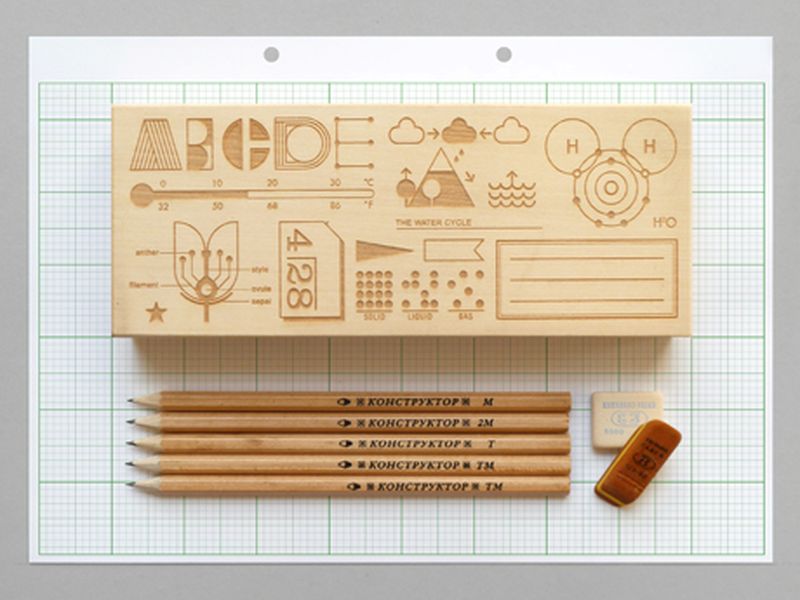 image: Pencil Case and accesories by Present & Correct by james-the-creator