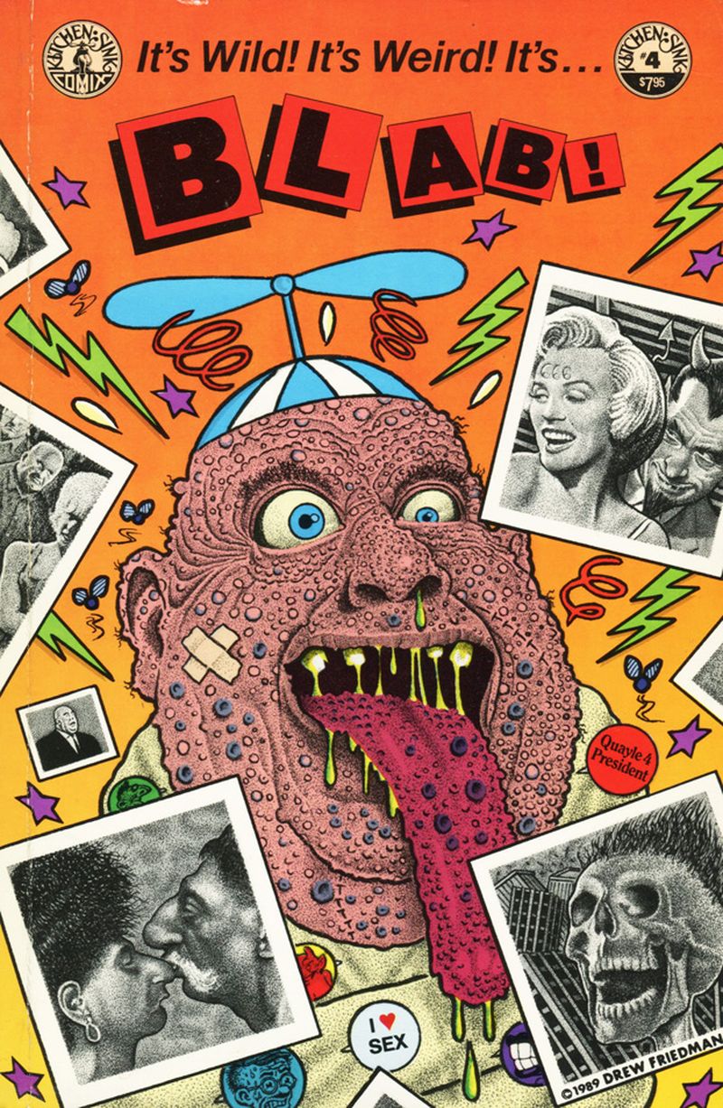 image: BLAB! COVER BY Drew Friedman by dinacomm